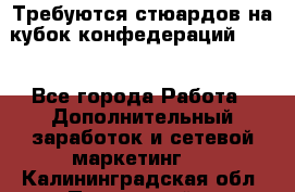 Требуются стюардов на кубок конфедерацийFIFA. - Все города Работа » Дополнительный заработок и сетевой маркетинг   . Калининградская обл.,Пионерский г.